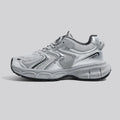 Dad shoe style platform sneakers with PU mesh upper and EVA sole in three colour options