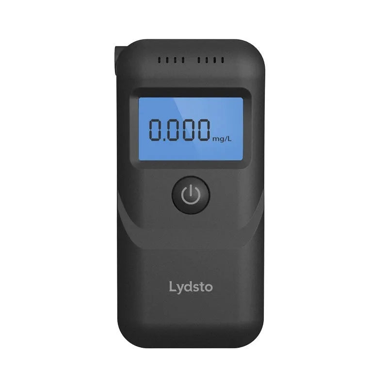 Black HD-JJCSY01 breath alcohol tester with portable design for personal use