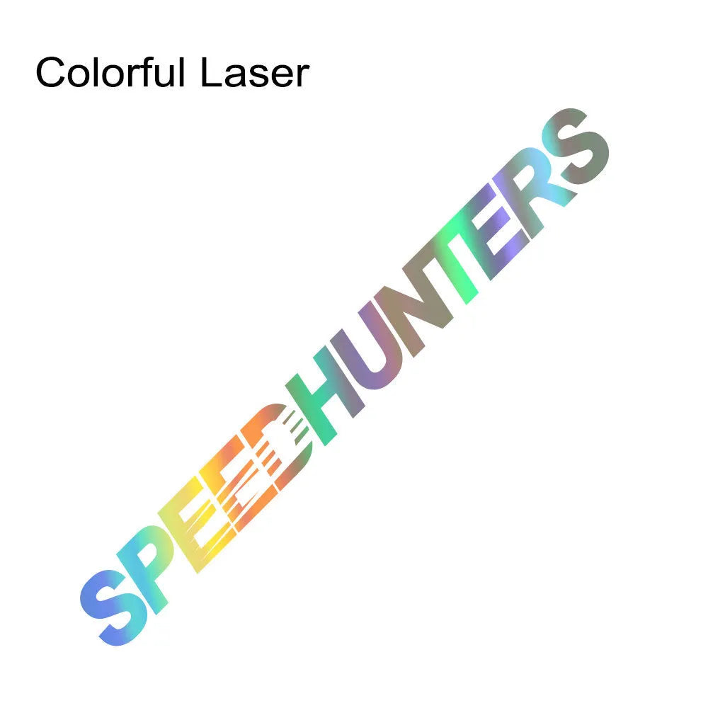 Speed Hunters 59x10cm reflective car vinyl sticker for rear vehicle application