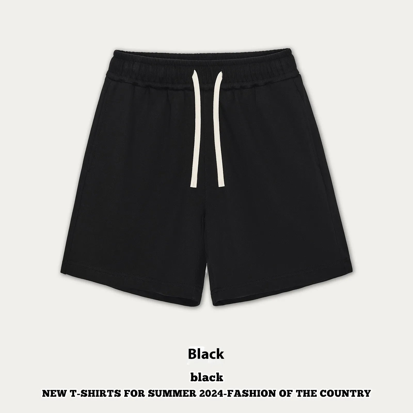 Loose cotton denim shorts for baby boy or girl in charcoal grey colour on a hanger