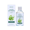 100g aloe gel container with clear gel formulation containing aloe vera extract and sodium hyaluronate