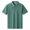 Men's loose fit casual cotton T-shirt with a printed letter design, shown in various colours.