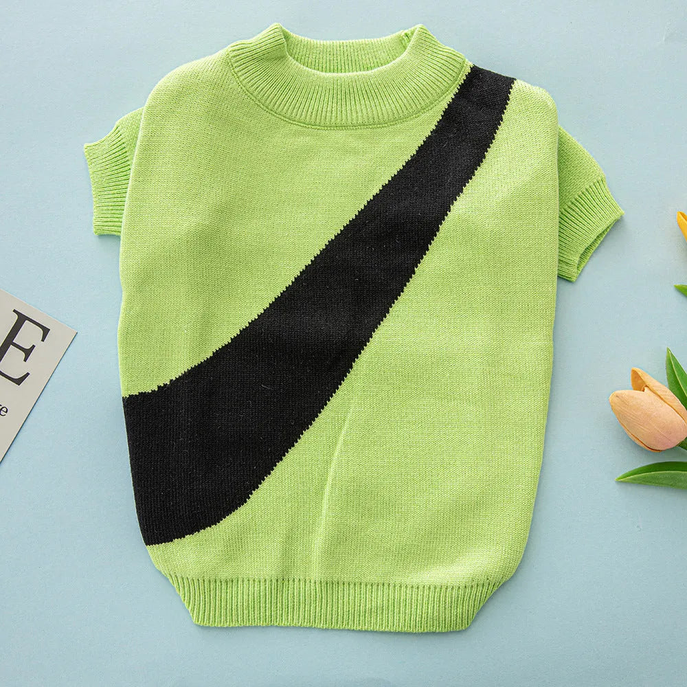 Wool pet jumper for corgis and poodles in various colours and sizes