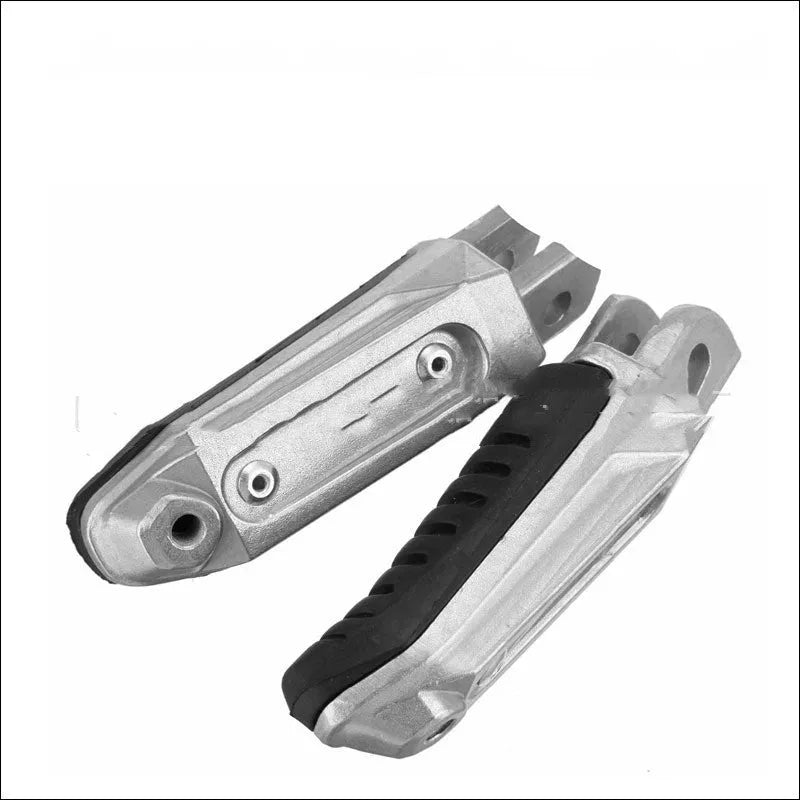 Black aluminium alloy motorcycle pedals for Suzuki Hayabusa GSX650F V-Strom models