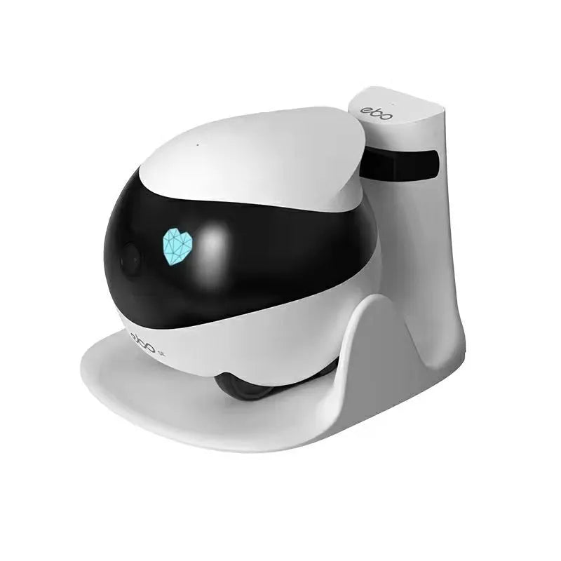 Smart home mobile surveillance robot camera with automatic docking station