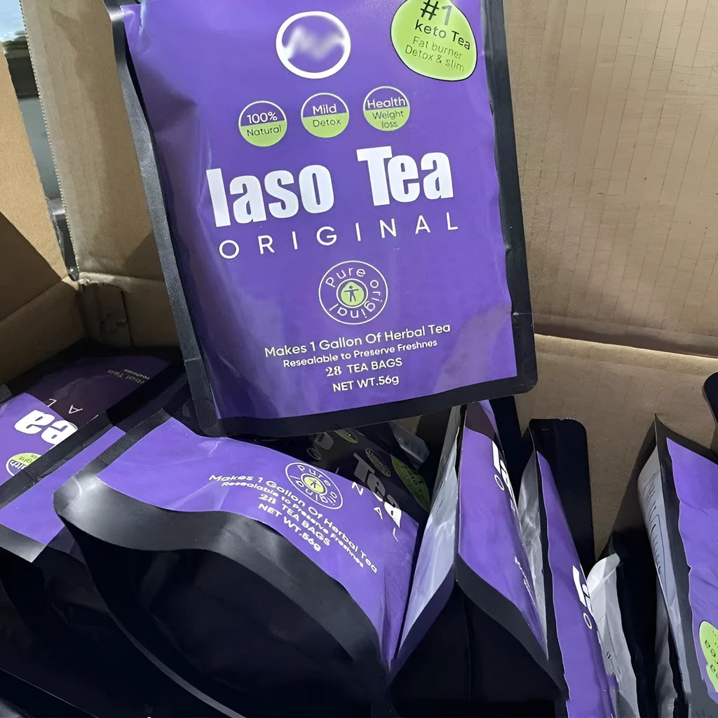 Single bag of sugar-free Instant Slimming Tea with cold soaking preparation