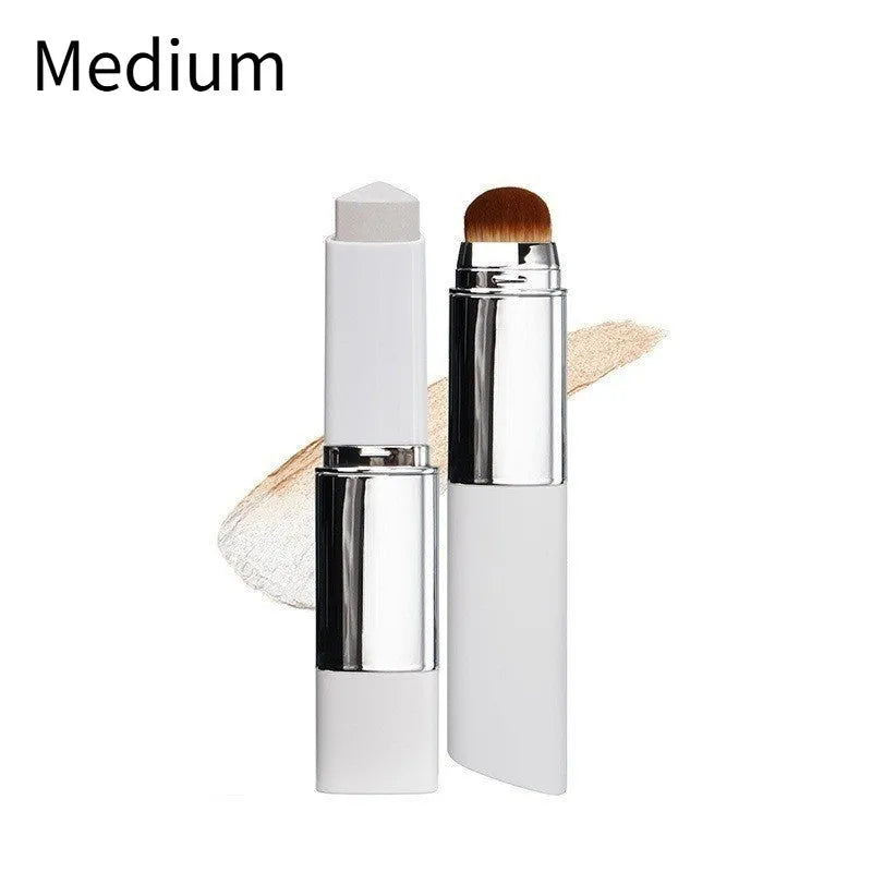 Blanc Cover Cream Stick V Foundation with removable brush in light colour 13g packaging