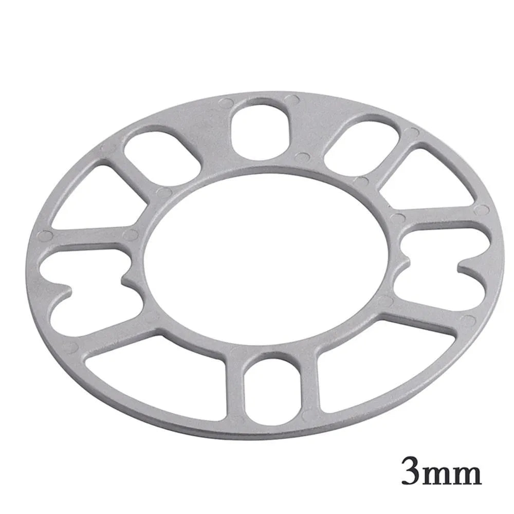 Automotive wheel hub spacer gasket for vehicle modification in multiple thickness options