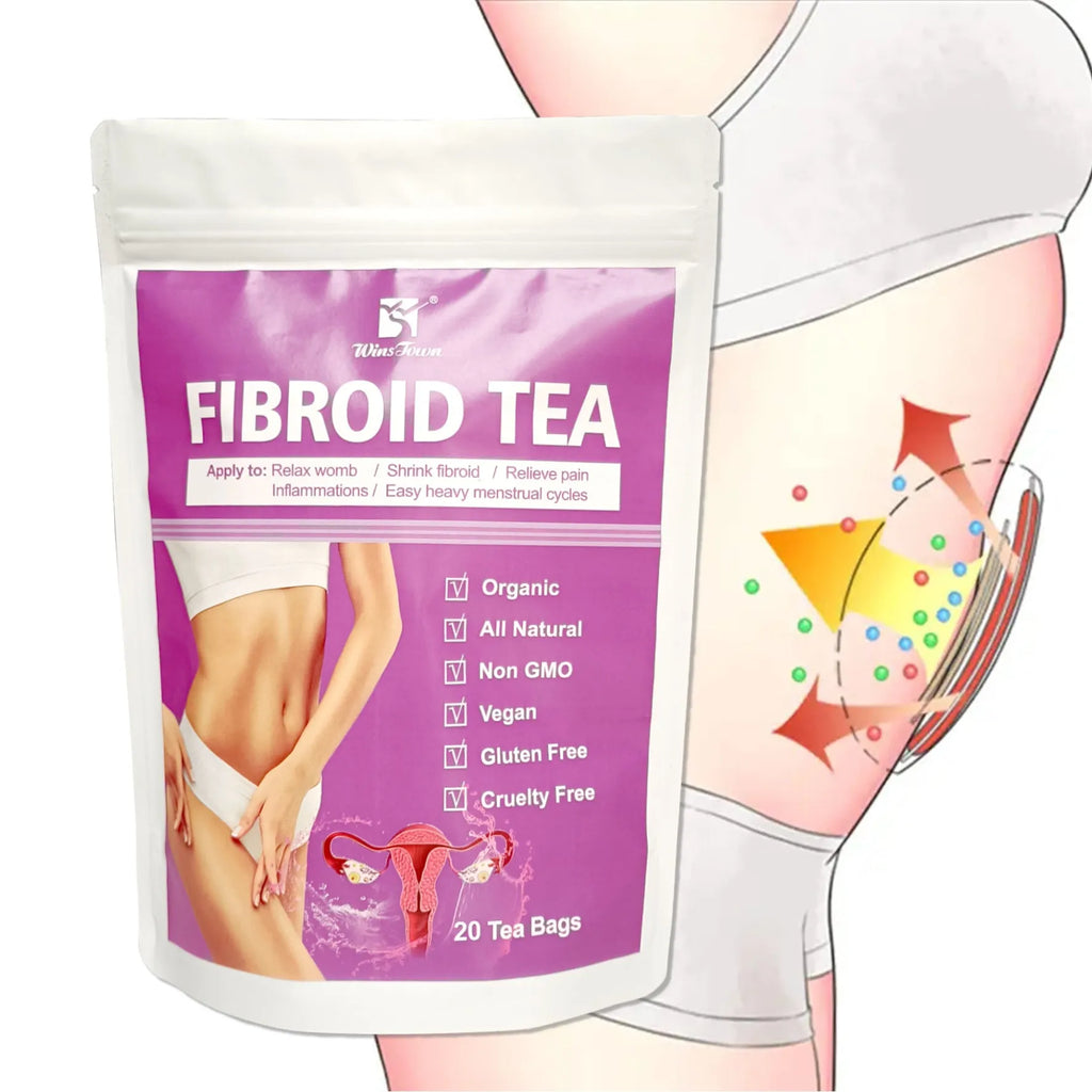 C83 Winstown Fibroid Tea herbal tea bags in packaging for cold extraction.