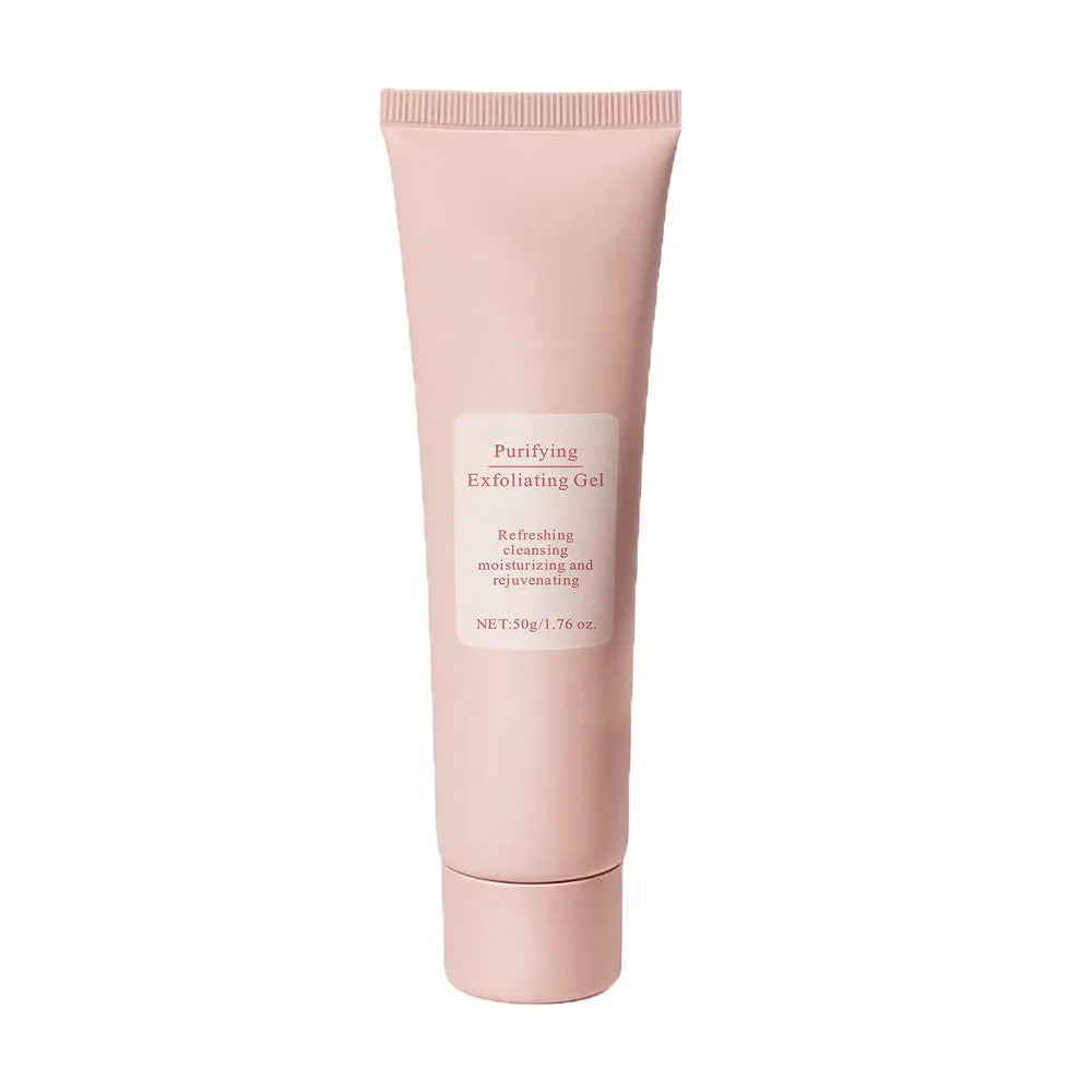 132g tube of moisturising facial exfoliating gel scrub for universal skin types