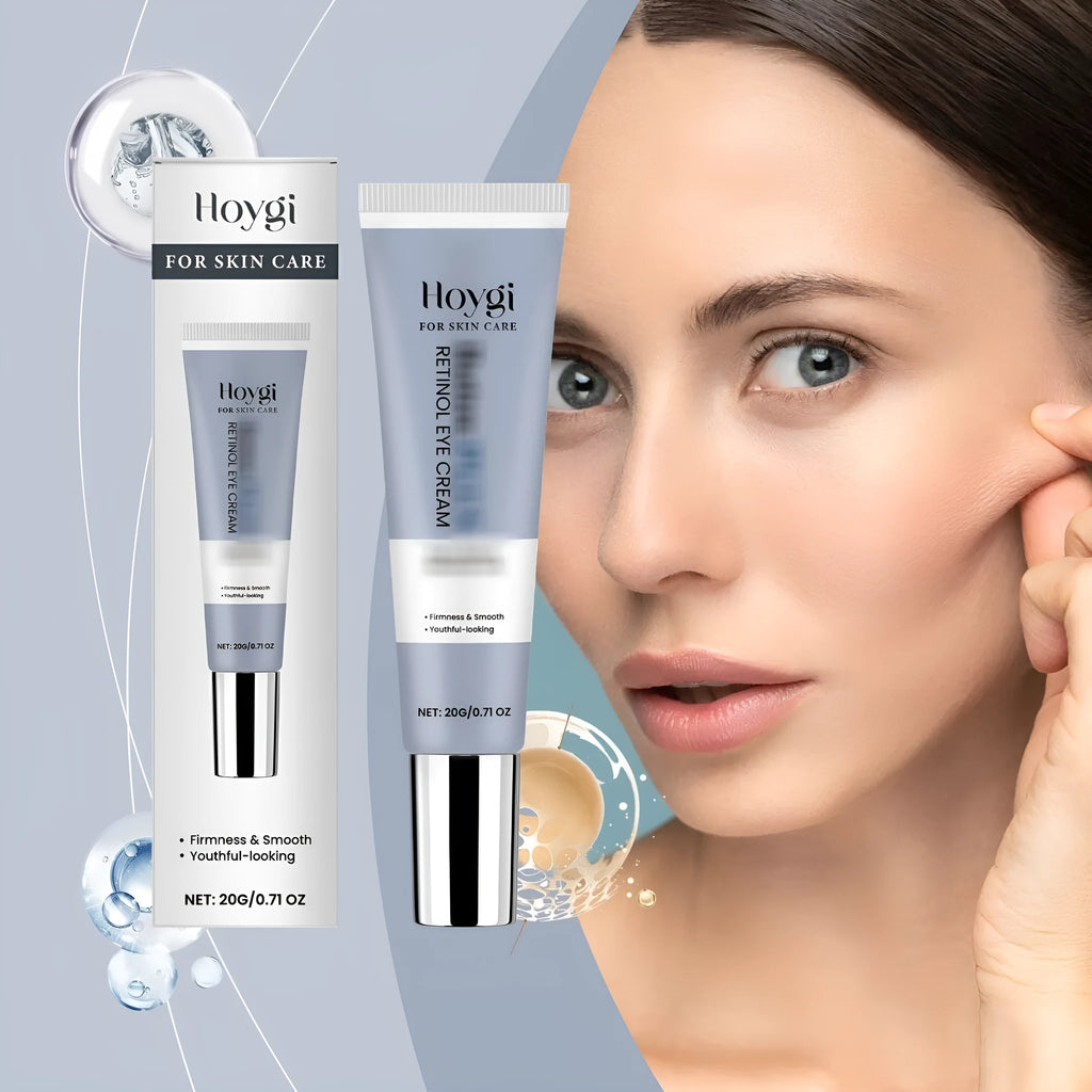 Retinol Eye Cream 20g soft moisturising formula in 3 × 12.1cm packaging for dark circles and puffiness