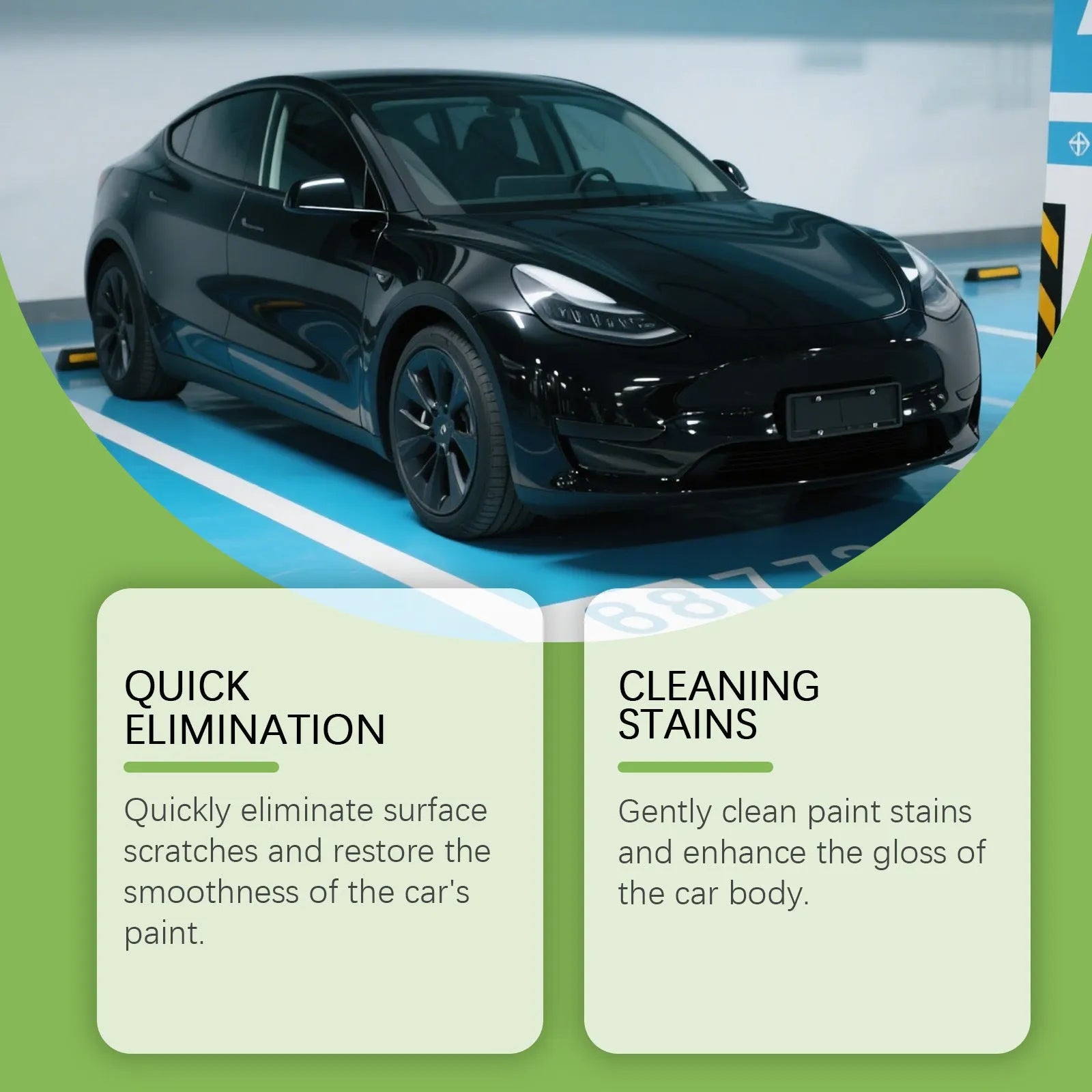 100g car paint scratch recovery cream tube for nano coating scratch polishing with calcium carbonate formula