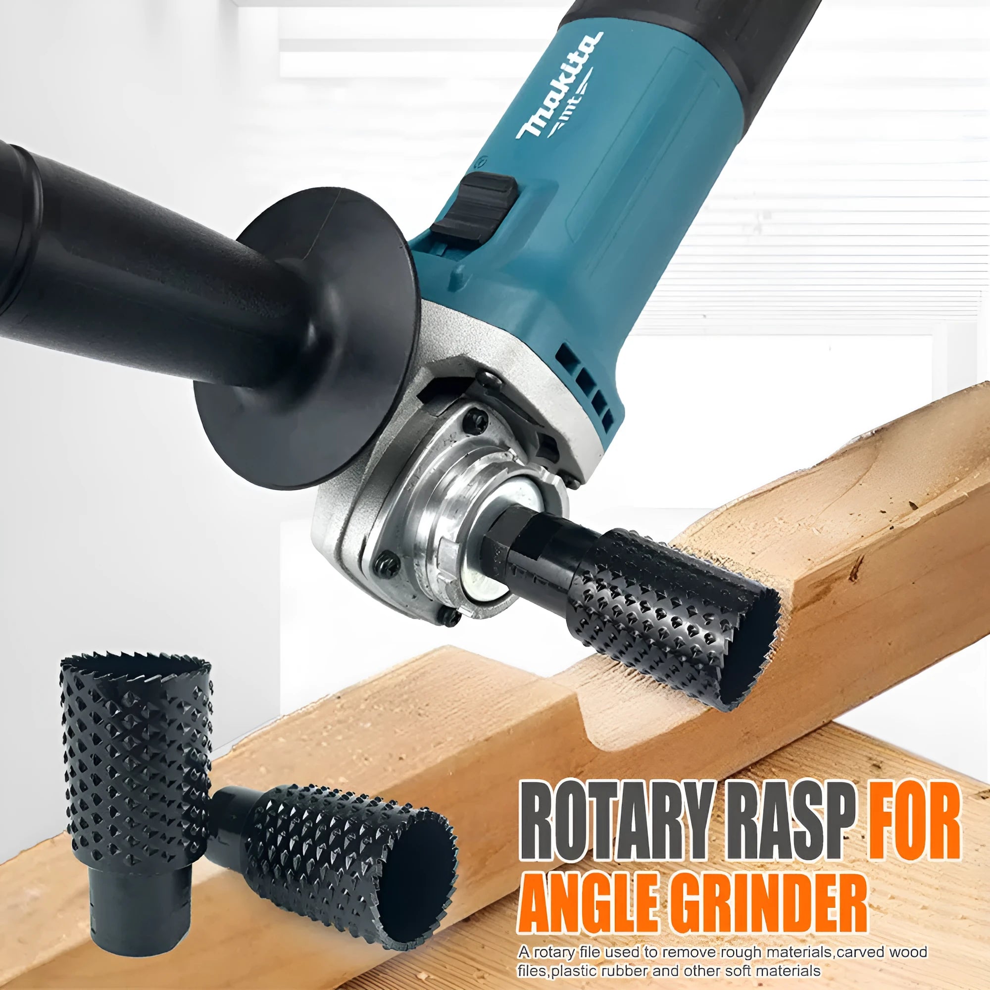 Metal spherical angle grinder grinding head with M10 and M14 threads