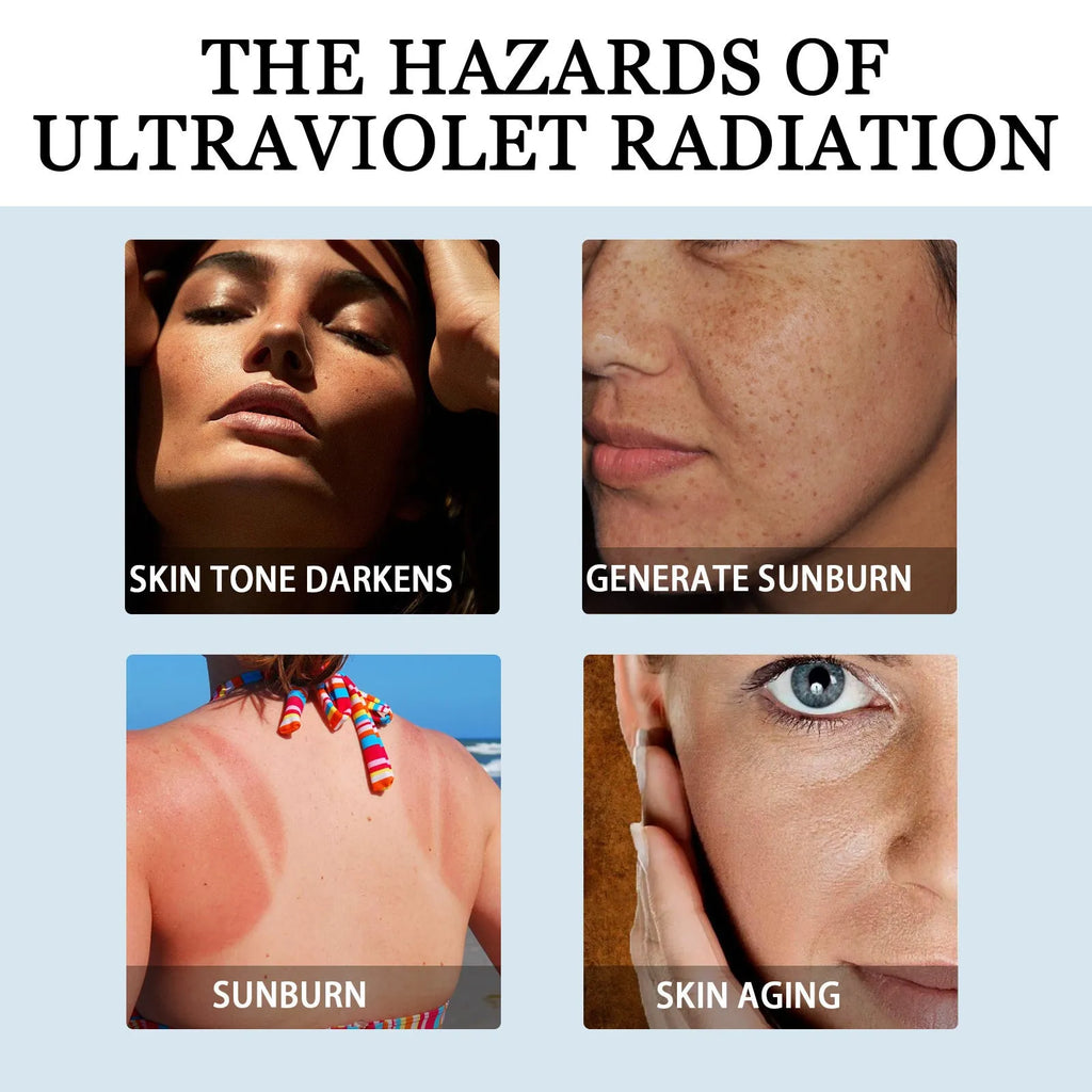 30g tube of moisturising protective lotion with UV isolation for body care