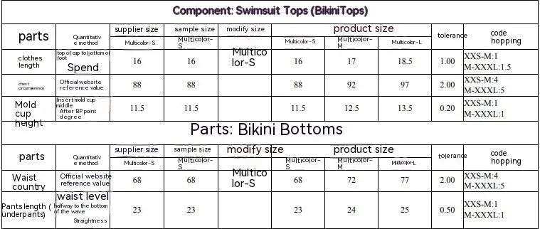 Women's printed separated tube top bikini set for swimming in blue pattern.