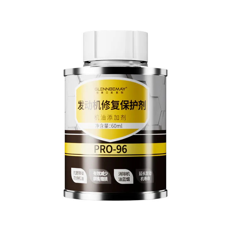 White container 60ml engine oil anti-wear additive for vehicle maintenance
