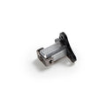 Drone motor rotating shaft kit showing front spindle and rear axle components