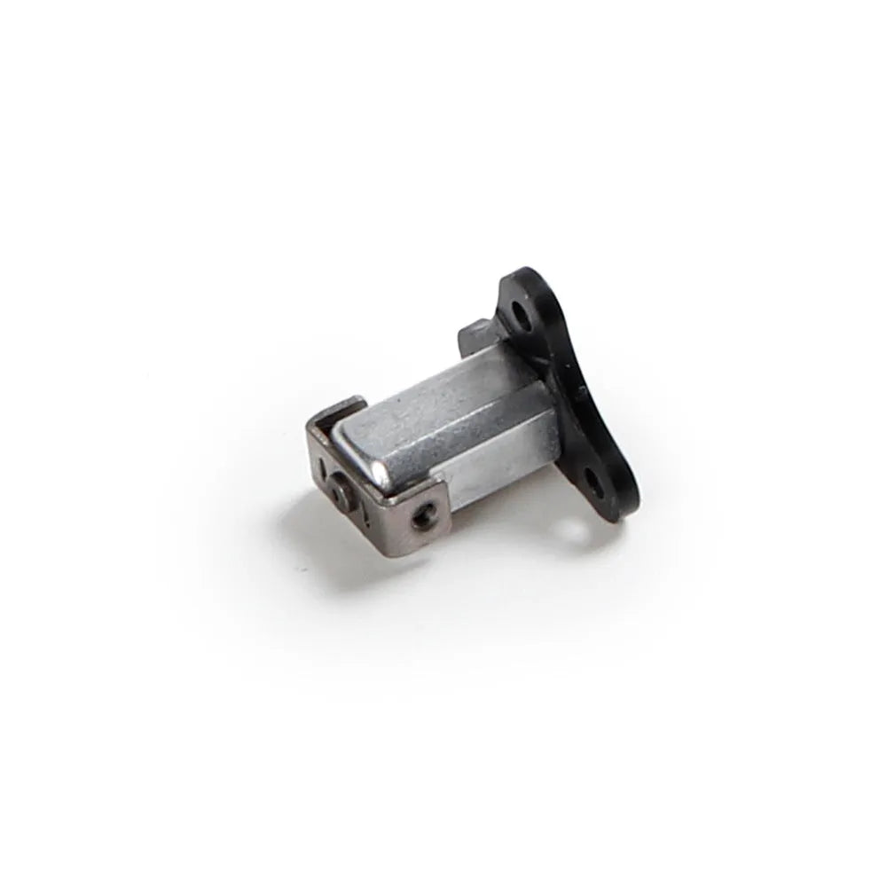 Drone motor rotating shaft kit showing front spindle and rear axle components