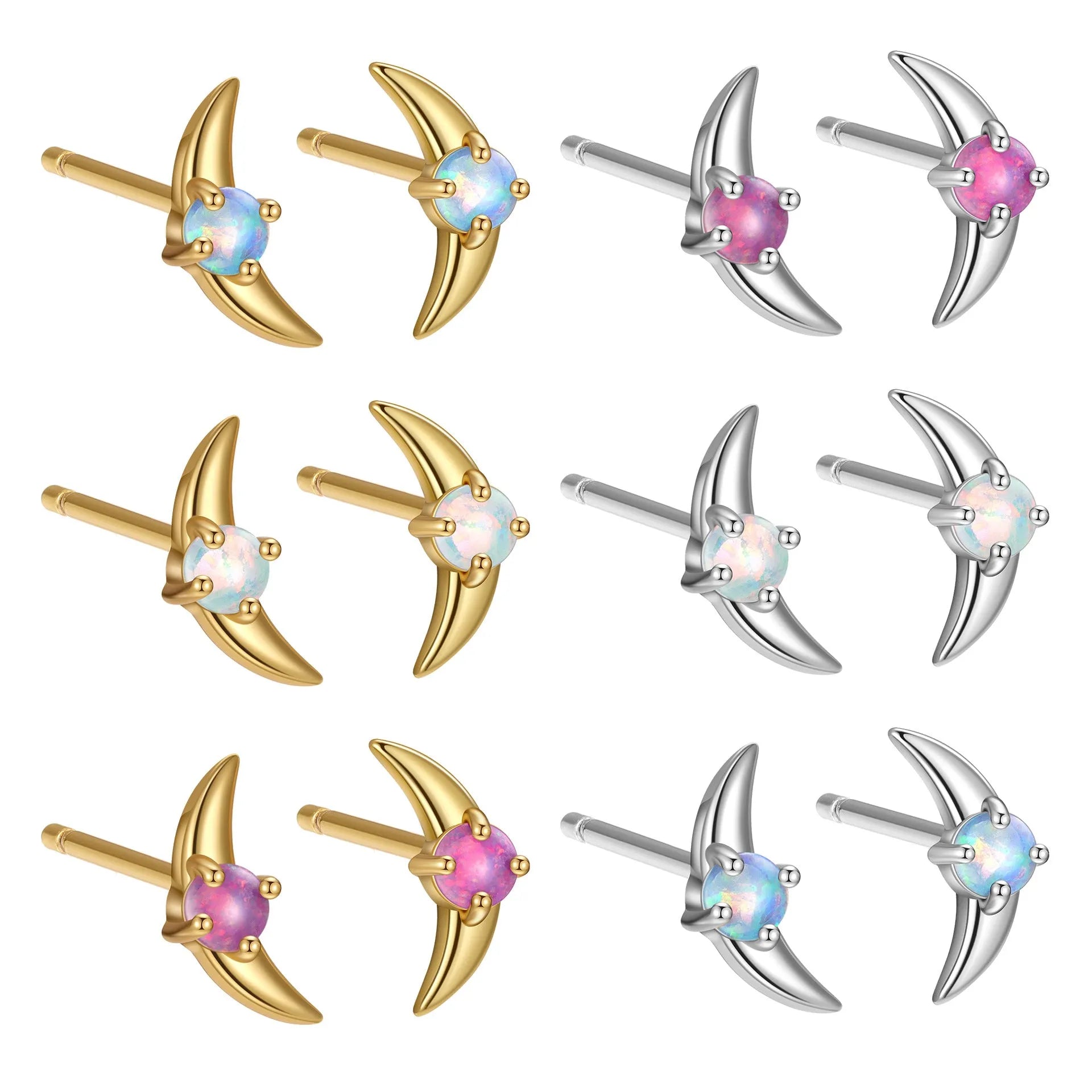 925 sterling silver geometric drop earrings with electroplated finish and cubic zirconia stones