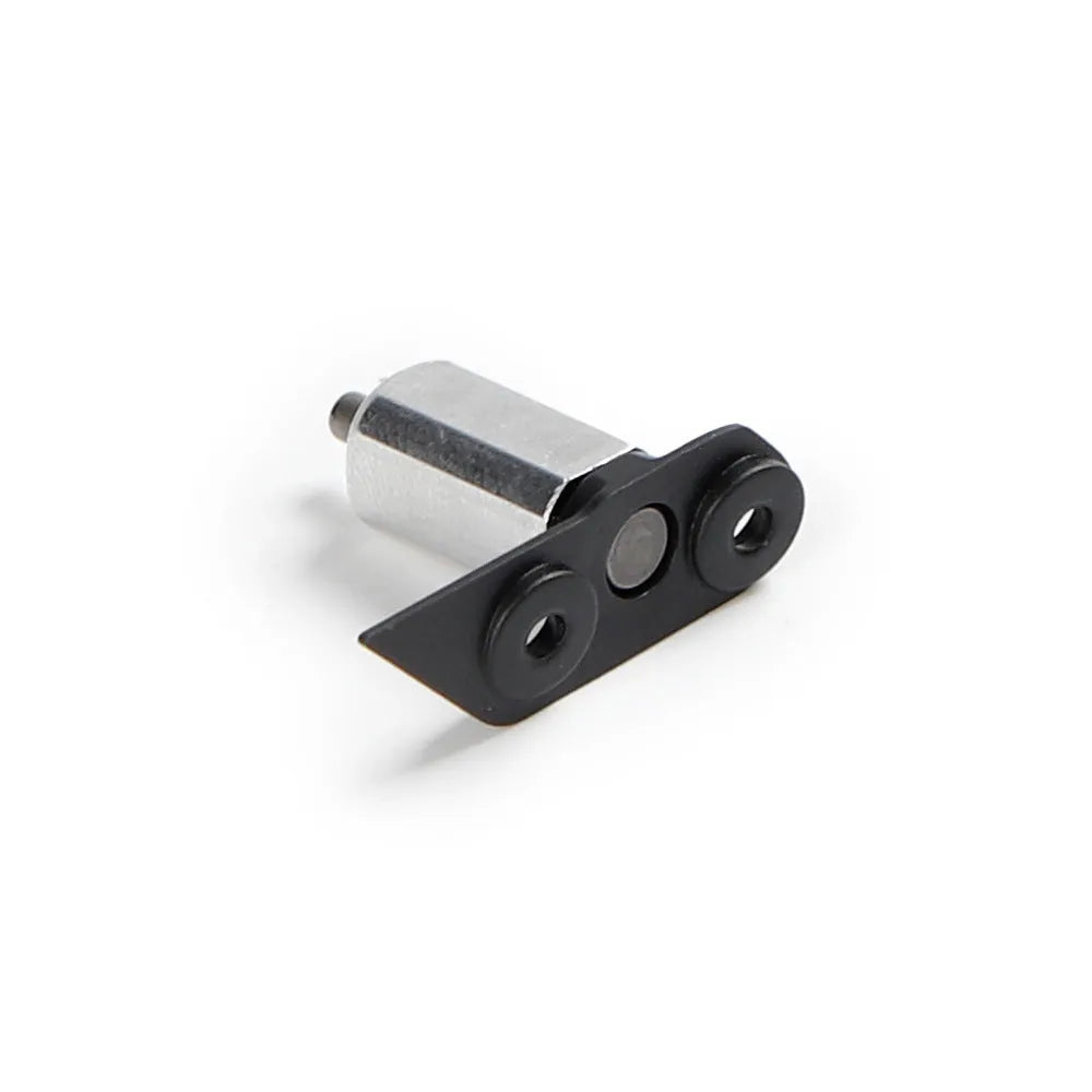 Drone motor rotating shaft kit showing front spindle and rear axle components