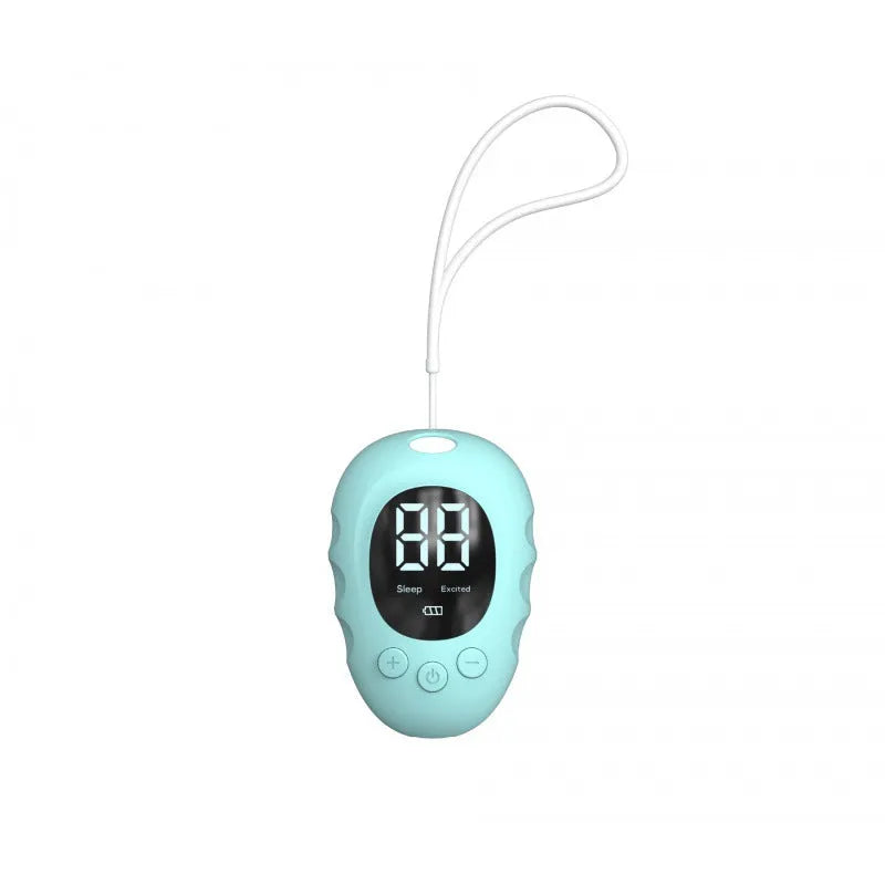 Silicone sleep monitor hand grip in black, white and green colour options with charging cable