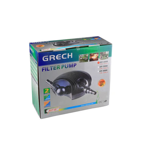 CFP series horizontal plastic fish pond filter pump for large flow garden pond and aquaculture systems.