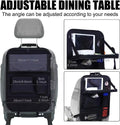 Black Oxford cloth car seat back buggy organiser with hanging design for pushchair storage