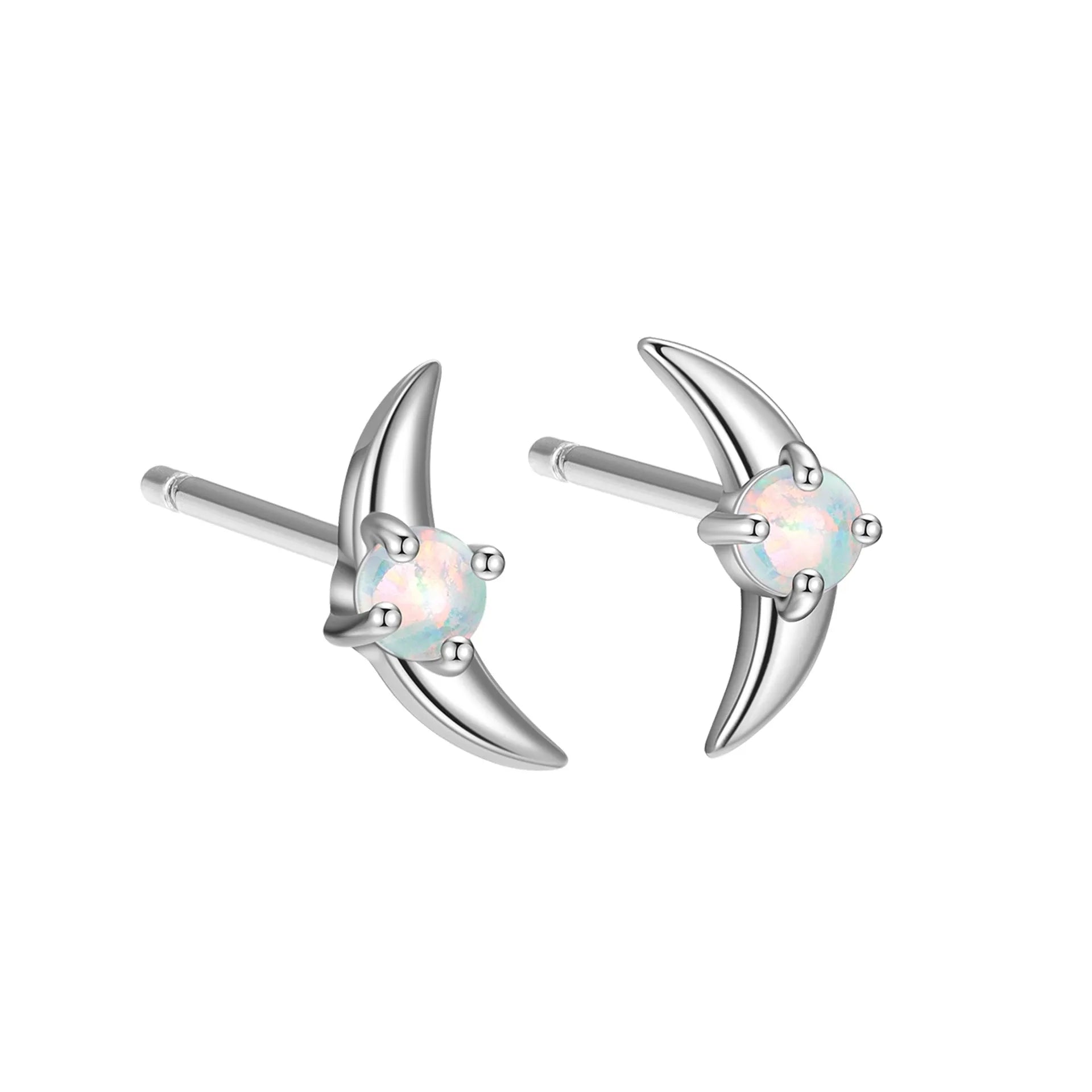 925 sterling silver geometric drop earrings with electroplated finish and cubic zirconia stones