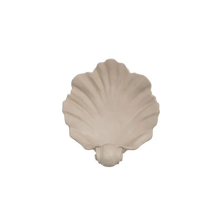 White resin simulation shell fruit plate decoration ornament on table