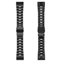 Garmin Fenix series replacement watch strap for Jiaming watches in silver, black and titanium colours