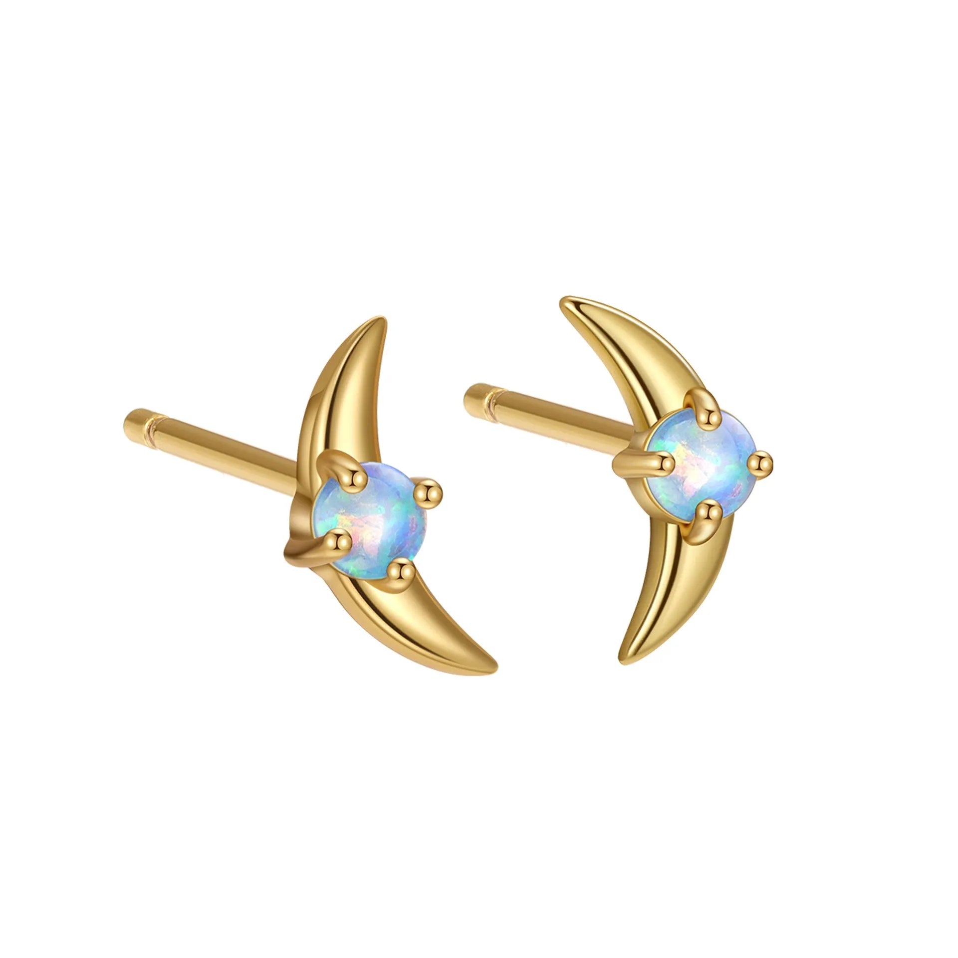 925 sterling silver geometric drop earrings with electroplated finish and cubic zirconia stones