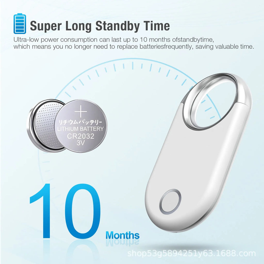 Black and white USB GPS anti-lost tracker device with compact rectangular design for pet and item tracking
