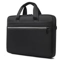Simple fashion Oxford cloth business computer bag in black for 15 inch laptop with shoulder strap