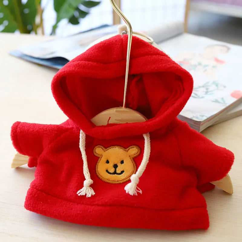 A blue cloth pet hoodie sweater for dogs or cats, shown on a mannequin.