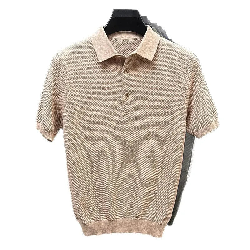 Loose fit pure cotton short sleeve sweater pullover in six colour options
