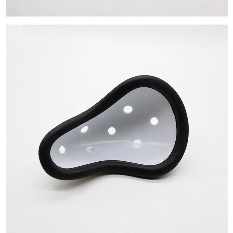 Rubber sports groin protector for adult and children, used for boxing, martial arts, rugby, and hockey.
