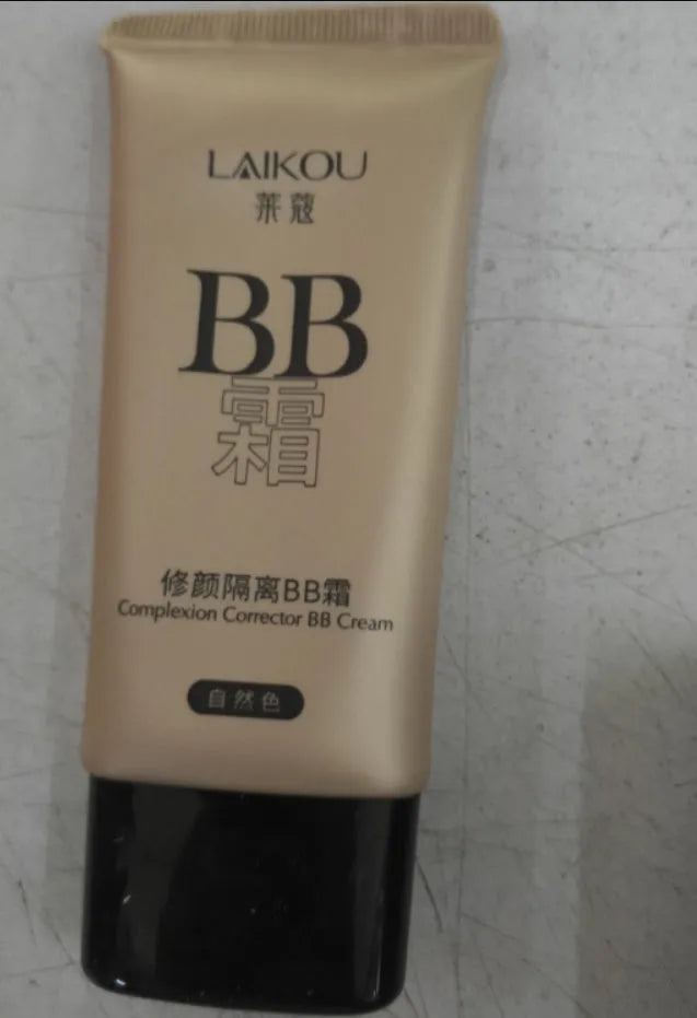 Lycome Repair and Isolate BB Cream liquid foundation in three shades Dark complexion, Ivory, Natural color