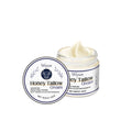 60g glass jar of cow fat and honey moisturising cream for dry skin.