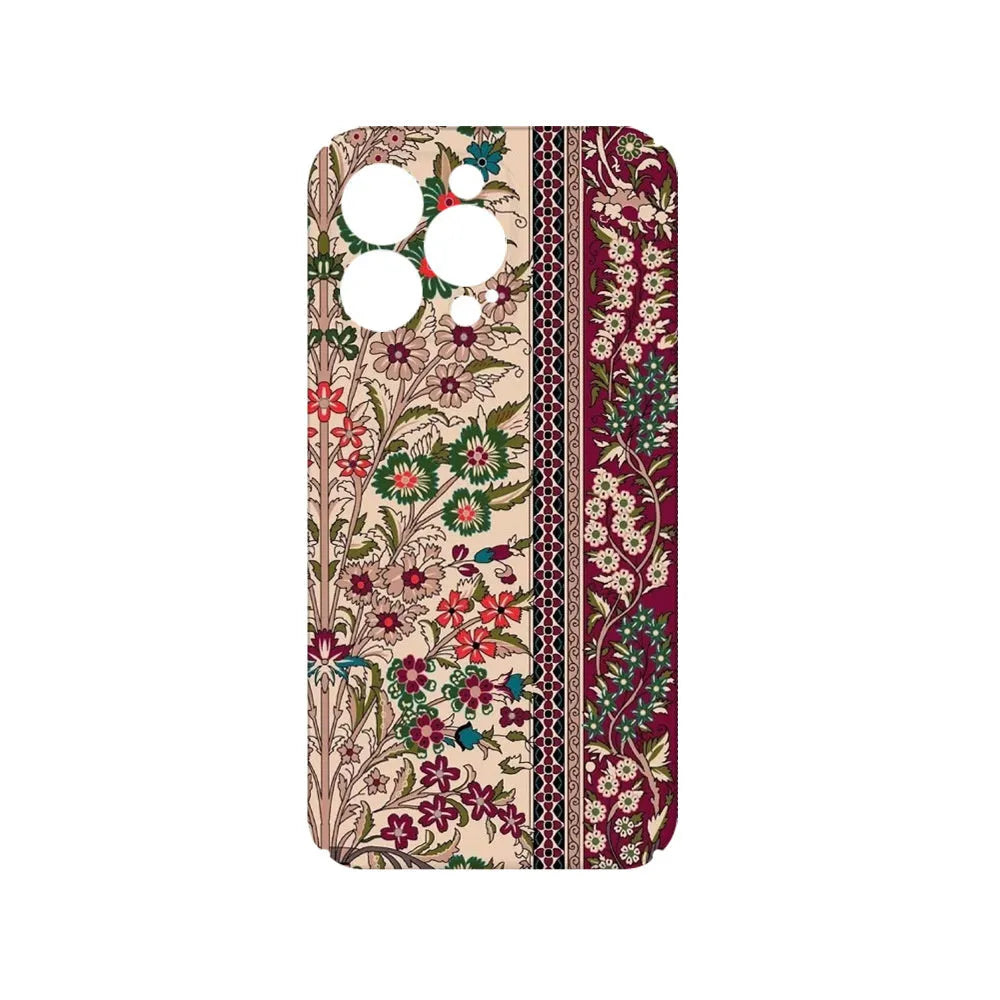 Advanced pattern plaid phone case with heat dissipation and anti-fingerprint coating for Apple iPhone