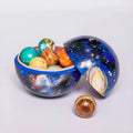 Planet sun world model plastic resin craft modern simplicity style