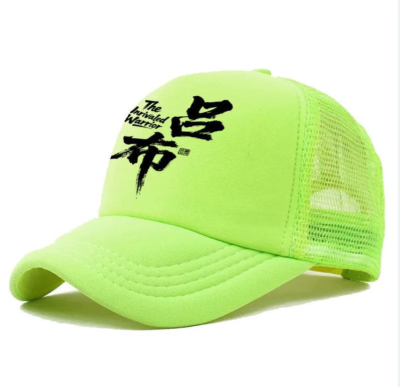 Men's polyester baseball cap in six colour options with adjustable fit