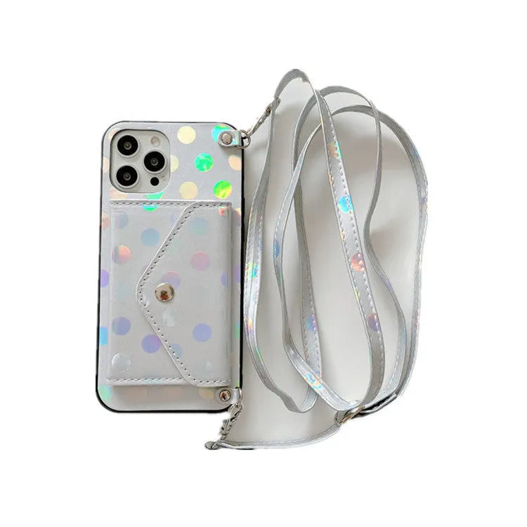 Diagonal pattern silicone iPhone case with wavy texture design in black colour