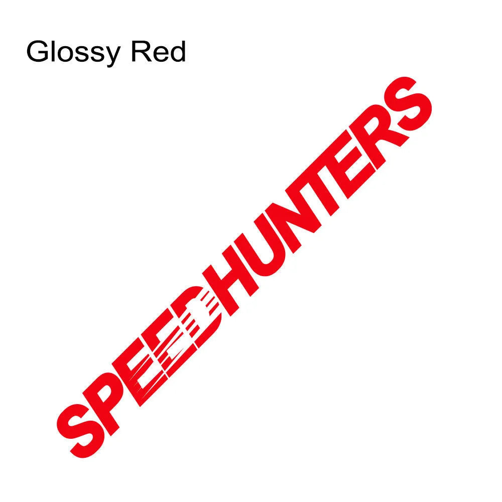 Speed Hunters 59x10cm reflective car vinyl sticker for rear vehicle application