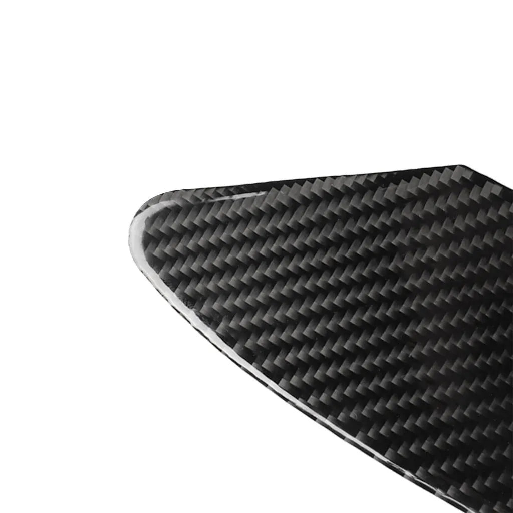 Carbon fibre USB charging port panel sticker with 3M adhesive backing