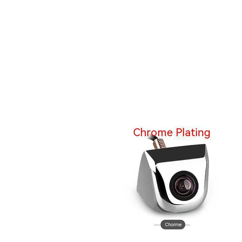 Screw-plug-in HD car night vision waterproof rearview camera with metal shell