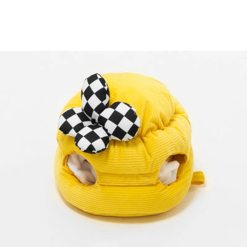Pet dog food hiding educational toy in honey-digging pattern with sound bees for slow feeding