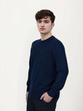 Men's regular fit wool pullover sweater in multiple colours for autumn and winter.