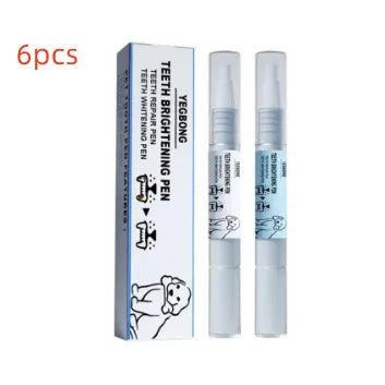 Yegbong pet teeth whitening pen and dental brush set for dog and cat oral care