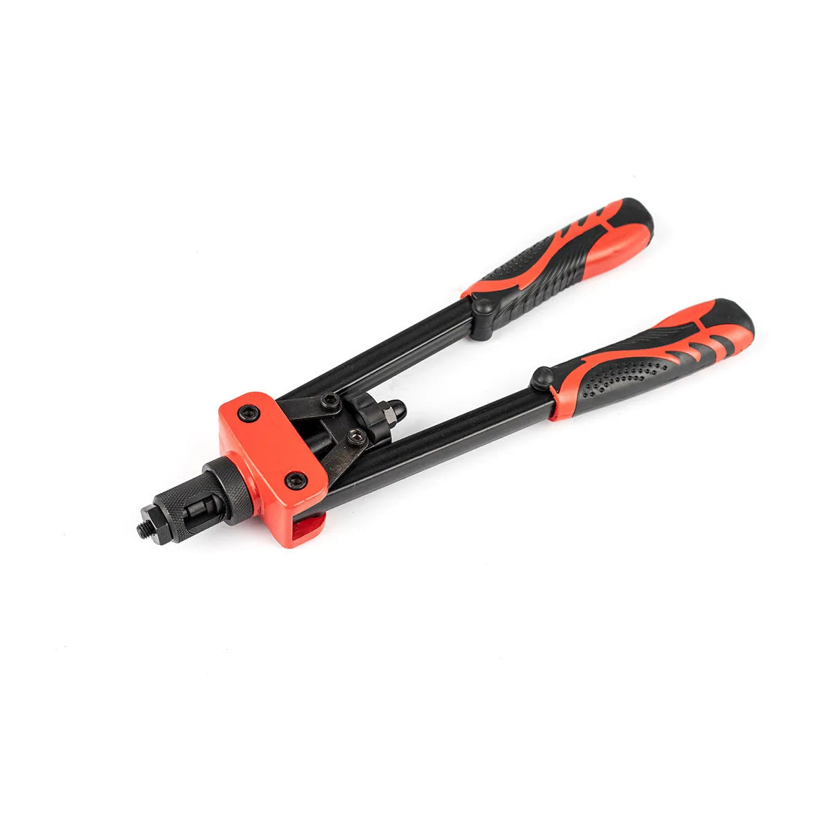 14-inch alloy rivet nut pull-setter tool with six M3 to M10 interchangeable tips