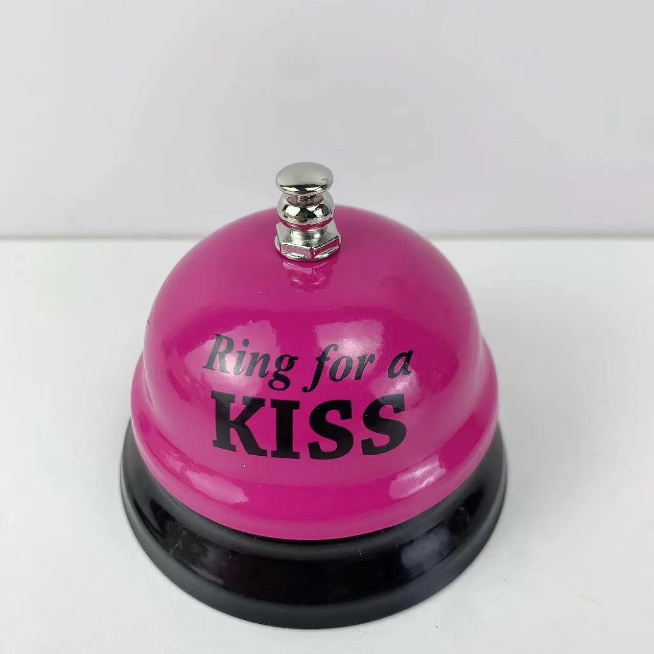 Iron class game bell in one of eleven colour options including red, green, blue, pink and yellow.